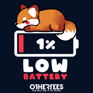 Low battery fox