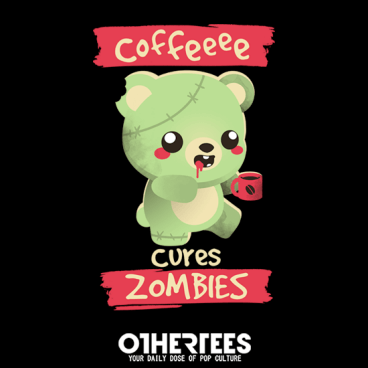 coffee zombie bear