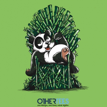 Panda on Throne