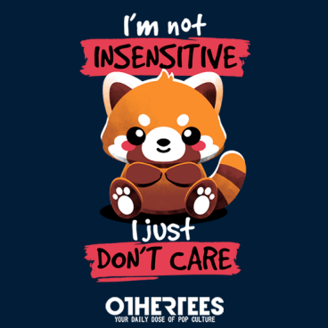 Insensitive red panda