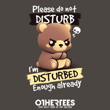 Disturbed bear