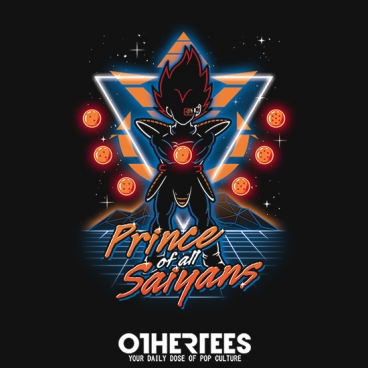 Retro Saiyan Prince