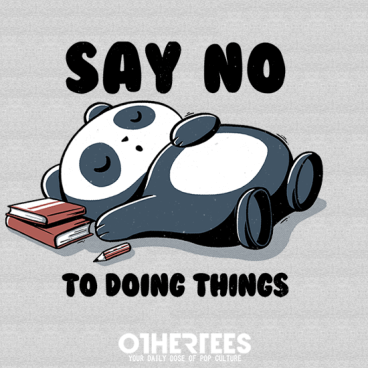 Say no to doing things