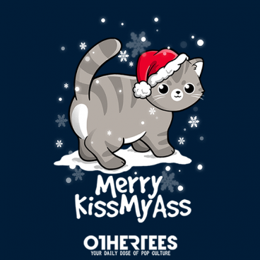 Merry kissmyass cat