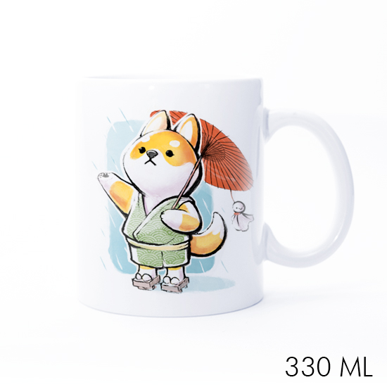 Shiba Inu Rain