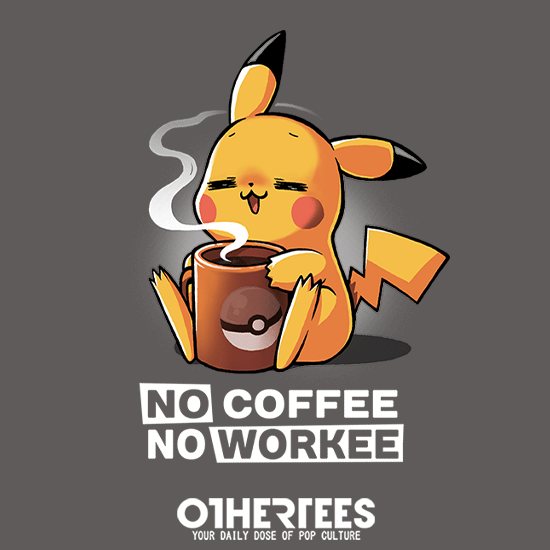 Koszulka No coffee no workee