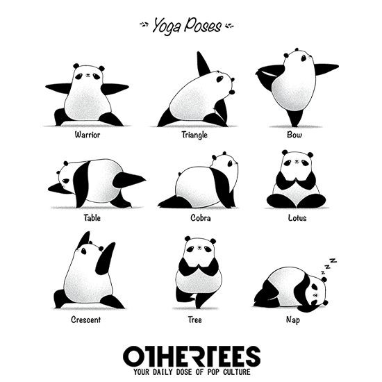 Koszulka Joga Panda