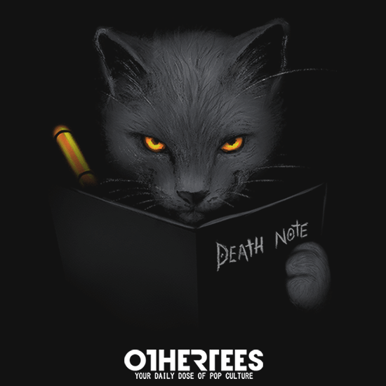 Koszulka Notatnik Śmierci Kot Shinigami