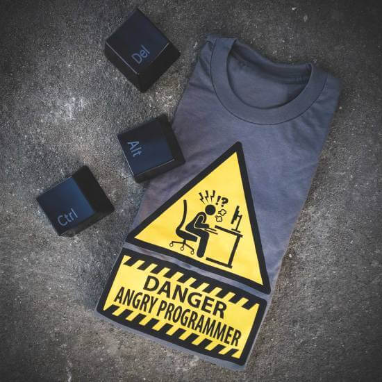 Danger Angry Programmer