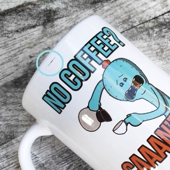 Surprise mug