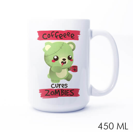 coffee zombie bear