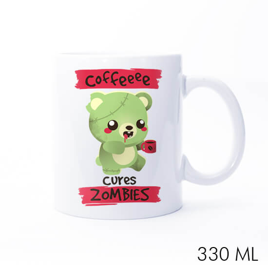 coffee zombie bear