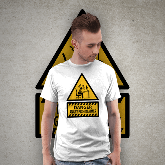 Danger Angry Programmer