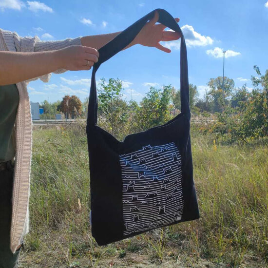 Zabawna torba dla fanów kotów od OtherTees.
