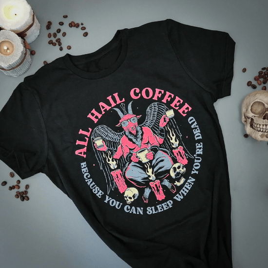 Koszulka dla wielbicieli kawy którzy nie potrzebują snu!