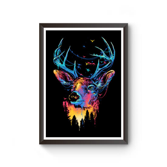 Colorful Deer