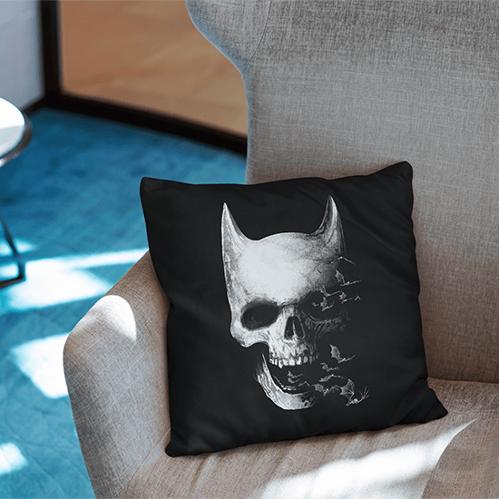 Pillowcase with Batman in an unusual version.