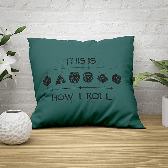 Pillowcase without filling for RPG fans