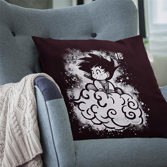 Goku pillowcase. Pillowcase from Songo. Pillow case for anime fans