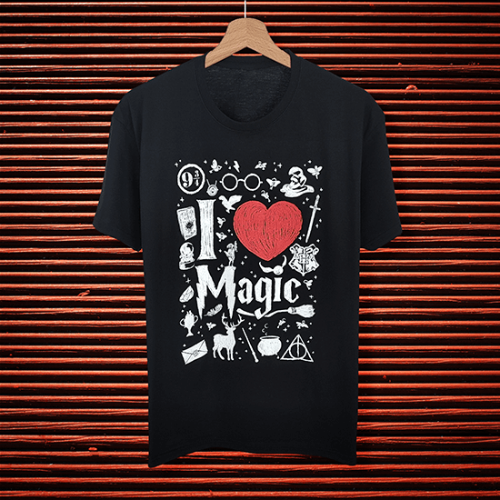 Koszulka dla fanów magii i czarodziejów