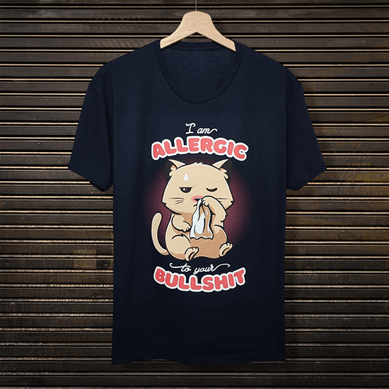Koszulka dla Alergików z uczulonym kotkiem