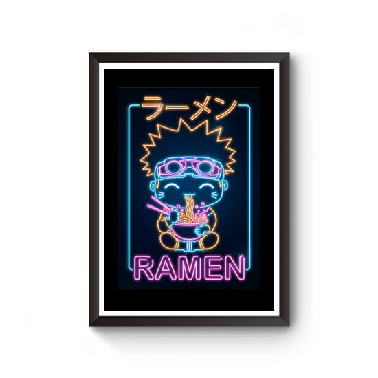 Neon Retro Ramen Ninja