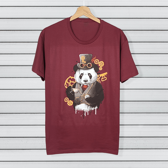 Koszulka z uroczą pandą