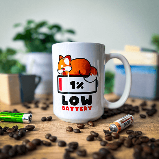 Low battery fox