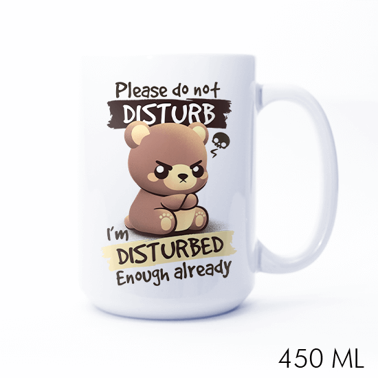 Disturbed bear