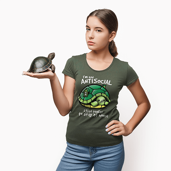 Antisocial turtle