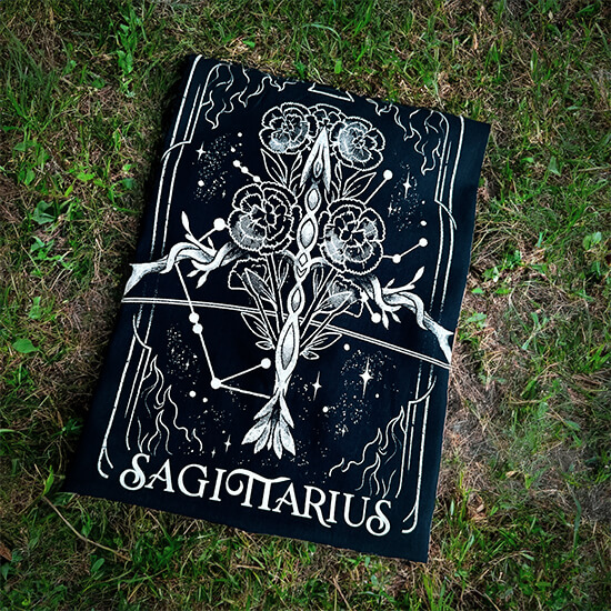 koszulka ze znakiem zodiaku strzelec