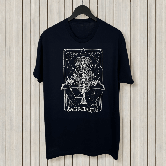 koszulka ze znakiem zodiaku strzelec