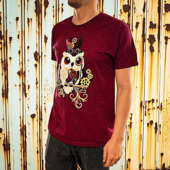 Steampunk owl