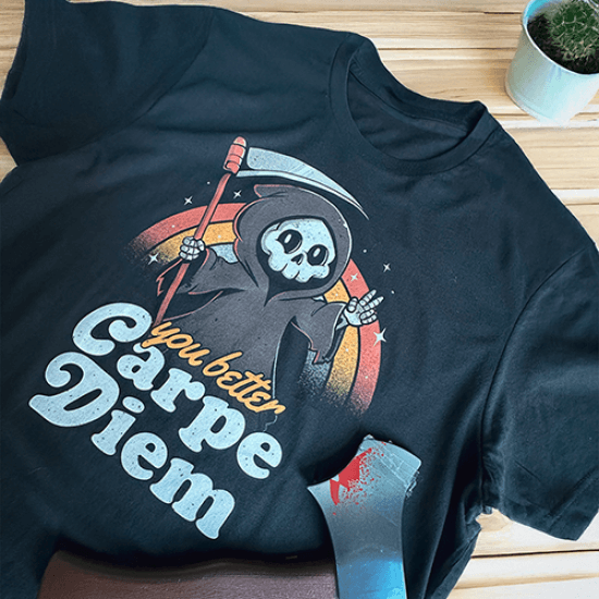 Koszulka z kostuchą od OtherTees!
