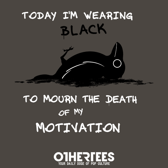 Today I'm wearing black
