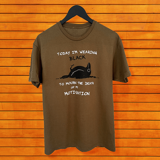 Zabawna koszulka z ilustracją kruka –  mroczny, sarkastyczny t-shirt w stylu dark humor i gothic fantasy.